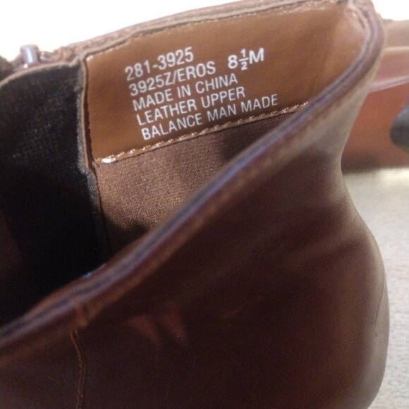 White Mountain genuine leather ankle boots - Picture 8 of 9